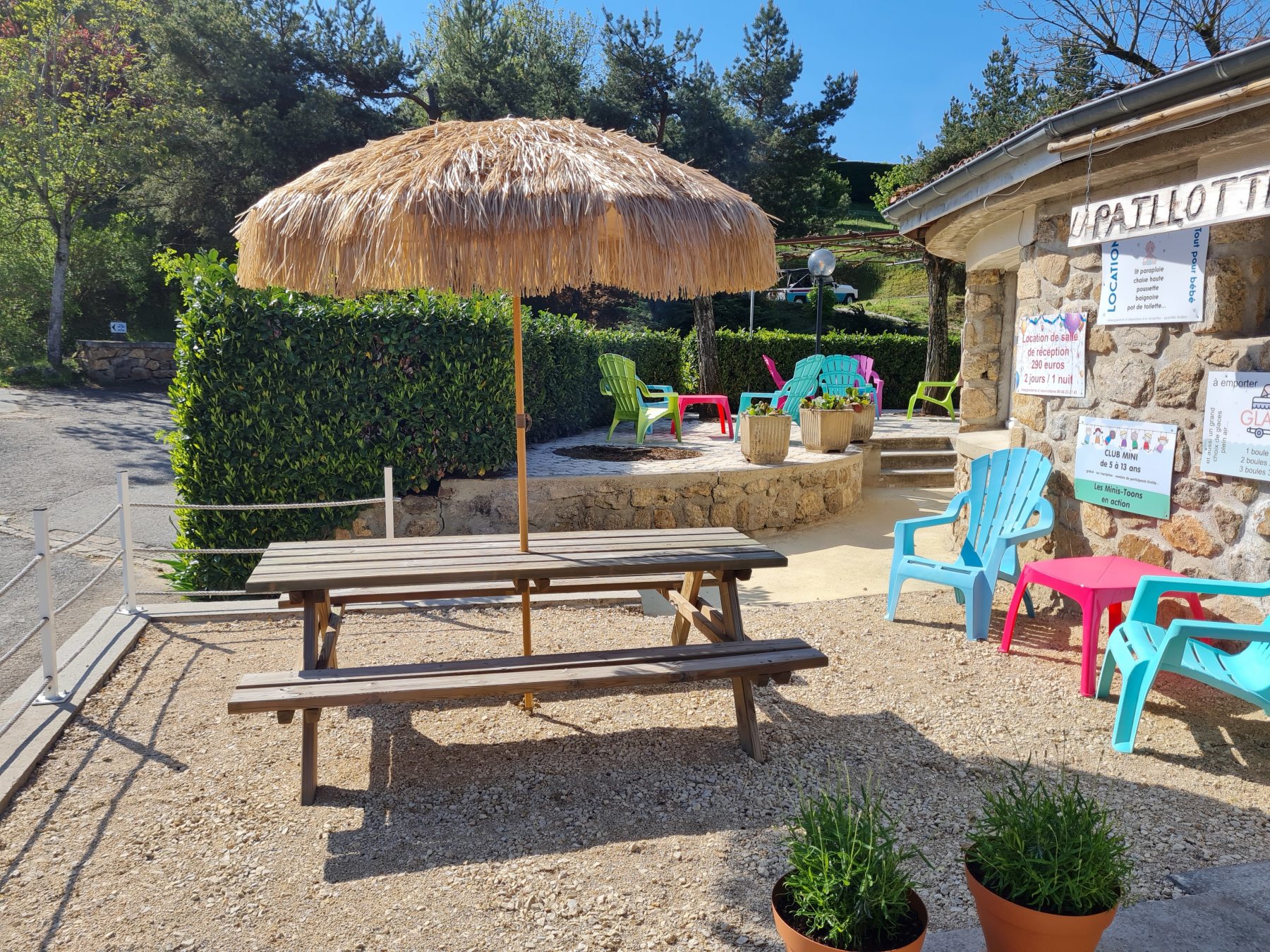 La Paillotte du camping